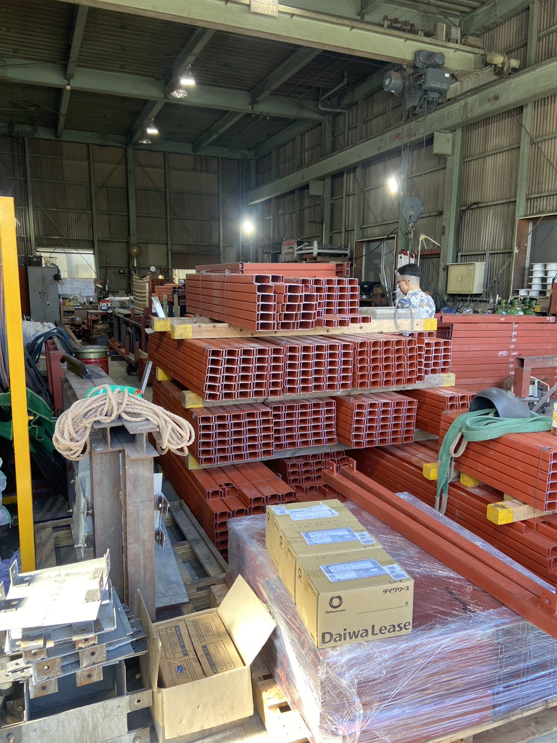 工場製作（重量・軽量鉄骨／配管／製缶）